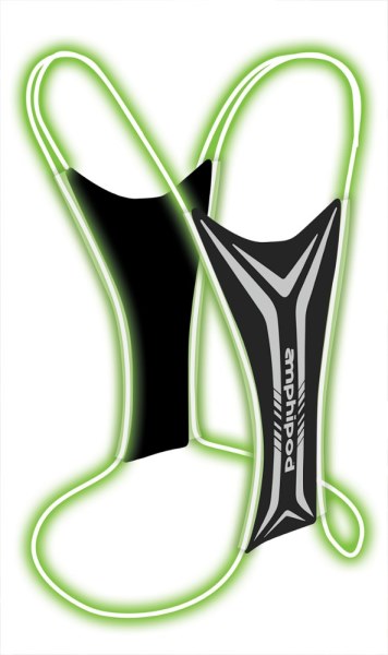 Amphipod Xinglet Haz óptico Usb Recargable Intermitente Chaleco Reflectante Negro Rei Co-op