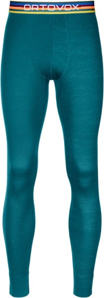 Verde Ortovox 185 Rock'n'wool Pantalones Interiores Largos Hombre Rei Co-op