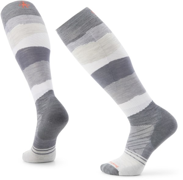 Smartwool Calcetines De Esquí Con Estampado De Cojín Sobre La Pantorrilla Hombre Gris Medio Rei Co-op
