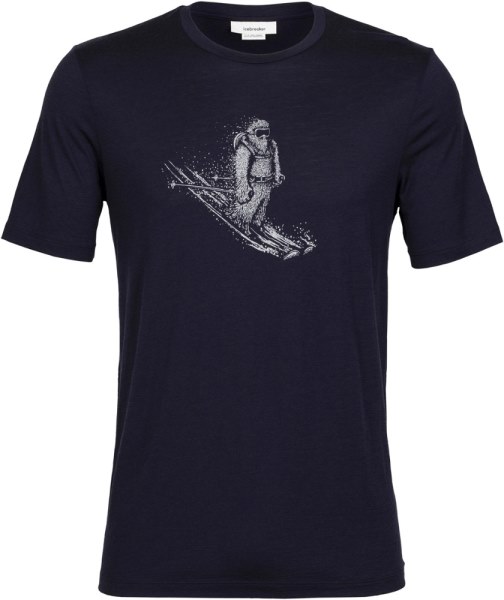 Icebreaker Tech Lite Ii Skiing Yeti Camiseta Hombres Azul Marino Rei Co-op