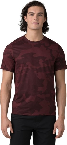 Rei Co-op Maroon Camo Prana Prospect Heights Camisa Gráfica Hombres