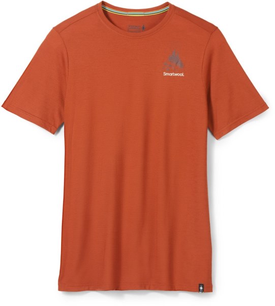 Camiseta Con Gráfico De La Cumbre Del Desierto De Smartwool Para Hombres Rei Co-op Picante