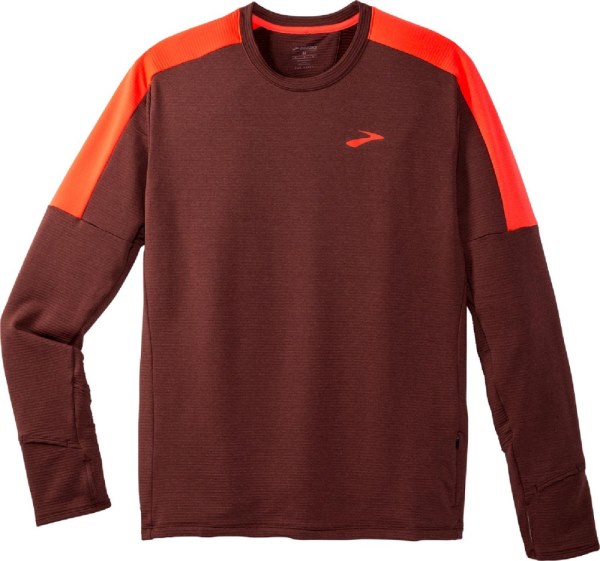 Camiseta Térmica De Manga Larga 2.0 Brooks Notch Para Hombre Run Raisin Rei Co-op