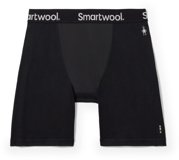 Rei Co-op Smartwool Merino Sport Wind Boxer Calzoncillos Hombres Negro