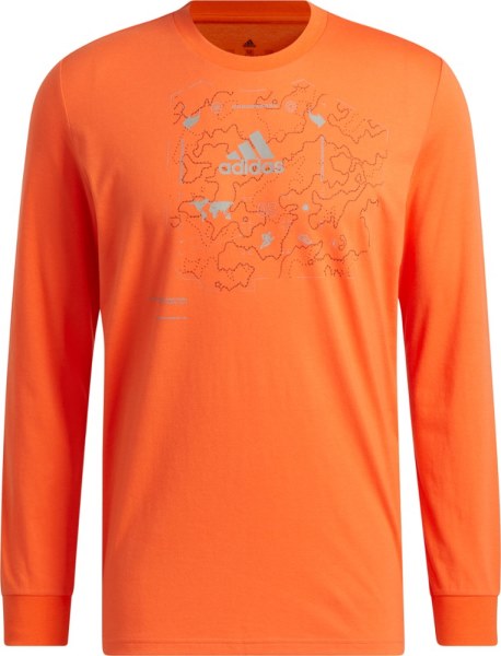 Rei Co-op Adidas X-city G Camiseta De Manga Larga Hombres Naranja