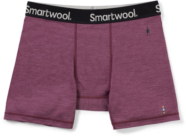 Argyle Purple Smartwool Merino Sport 150 Calzoncillos Boxer Hombres Rei Co-op