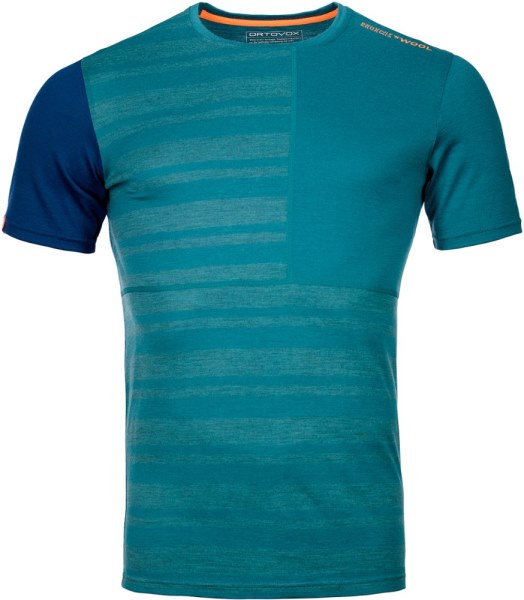 Camiseta Interior Rei Co-op Green Ortovox 185 Merino Rock'n'wool Hombre