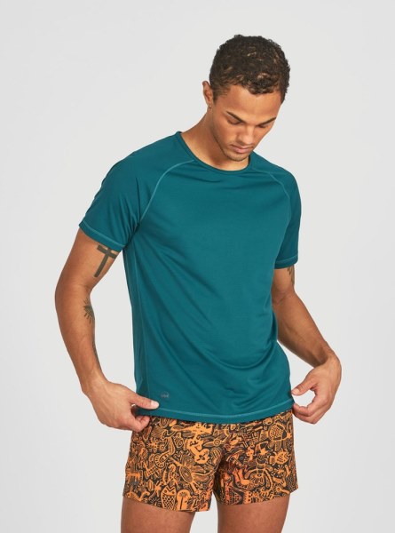 Rei Co-op Janji Helio Tech Camiseta Hombres Océano