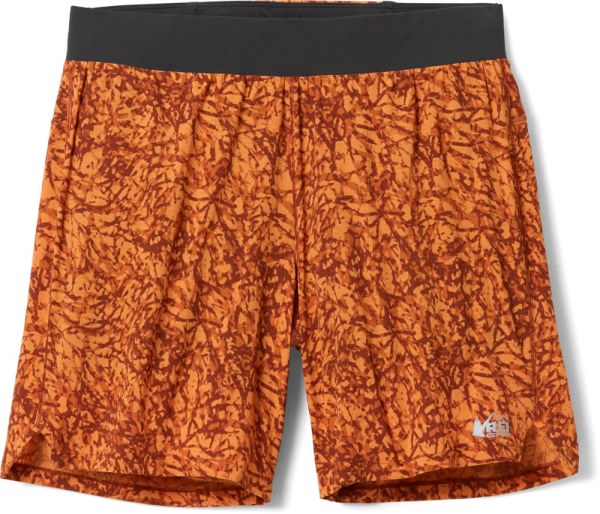 Naranja Pantalones Cortos De Running Rei Co-op Swiftland 7 Hombres