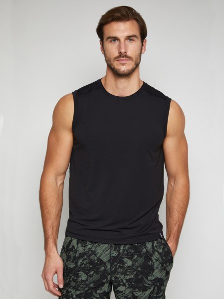 Rei Co-op Fourlaps Radius Muscle Camiseta Sin Mangas Hombres Negro