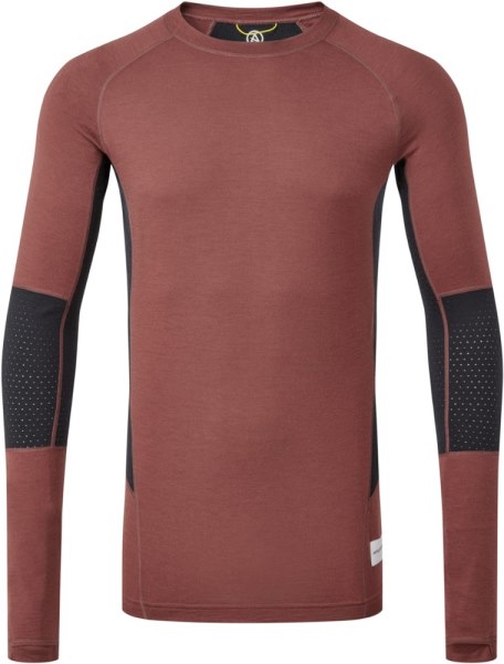 Artilect Camiseta Interior De Hombre Darkhorse 185 Zoned Crew Top Negro Rei Co-op