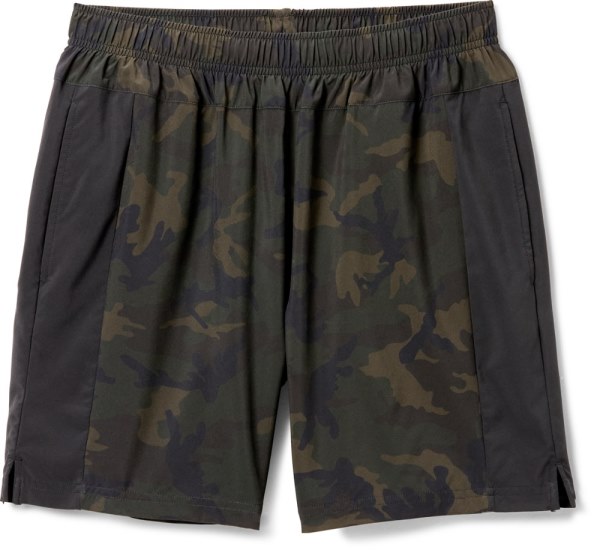 Camo Rei Co-op Fourlaps Bolt Shorts Hombres 7 Entrepierna