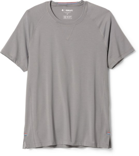 Camiseta Fourlaps Level Hombre Rei Co-op Gris