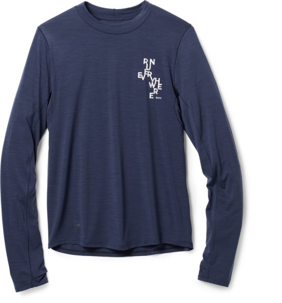 Rei Co-op Run Eclipse Janji Repeat Merino Tech Camiseta De Manga Larga Hombre