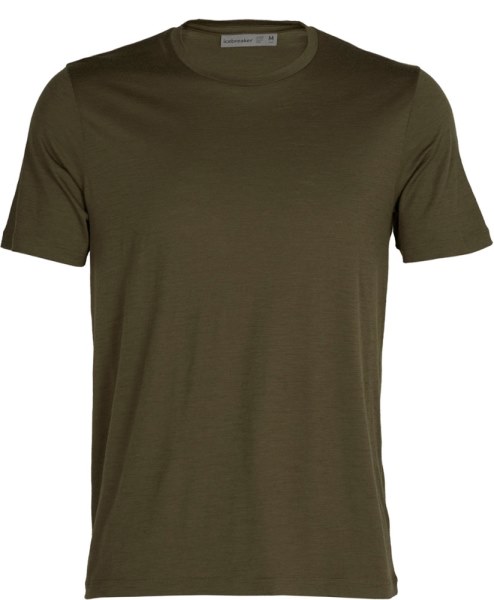 Icebreaker Tech Lite Ii Crewe Camiseta Hombres Loden Rei Co-op