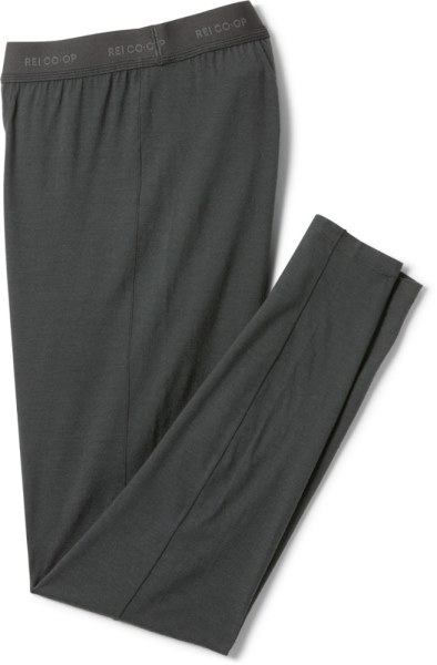 Negro Pantalones Interiores Rei Co-op Merino 185 Hombre