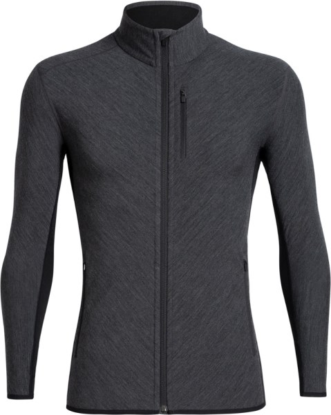 Rei Co-op Icebreaker Descender Zip Top Hombres Negro