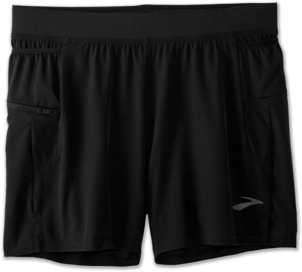 Brooks Sherpa 2-in-1 Shorts Hombres 5 Entrepierna Rei Co-op Negro