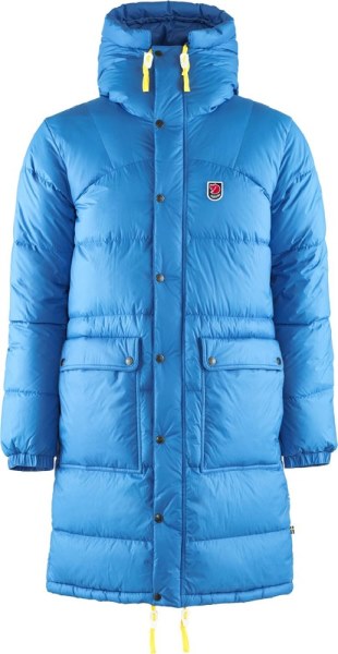 Fjallraven Expedición Largo Abajo Parka Hombres Rei Co-op Un Azul