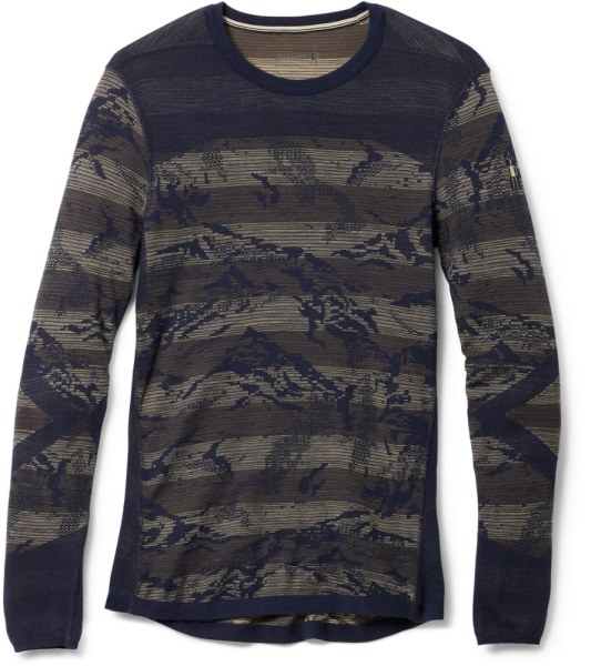 Azul Marino Camiseta Interior Térmica De Lana Merino Intraknit Smartwool Co-op De Rei Hombre