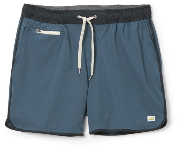 Rei Co-op Azure Linen Texture Vuori Banks Shorts Men 5 Inseam