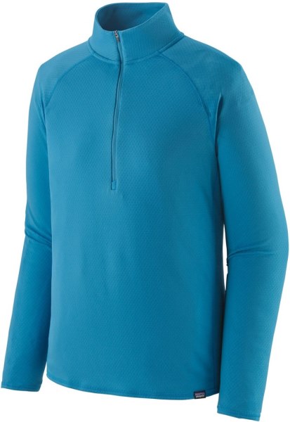 Patagonia Capilene Camiseta Interior De Peso Medio Con Cuello Y Cremallera Hombres Azul Rei Co-op