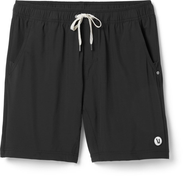 Rei Co-op Black Vuori Kore Shorts Men 7.5 Inseam