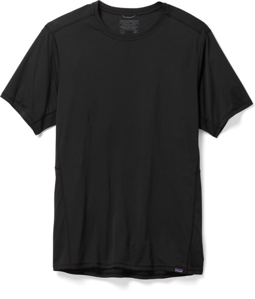 Negro Patagonia Capilene Camisa Ligera Fresca Hombres Rei Co-op