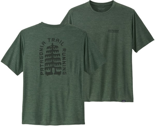 Patagonia Capilene Cool Daily Graphic T-shirt Hombres Rei Co-op Verde