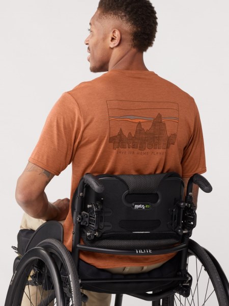 Patagonia Capilene Cool Daily Graphic T-shirt Hombres Marrón Rei Co-op