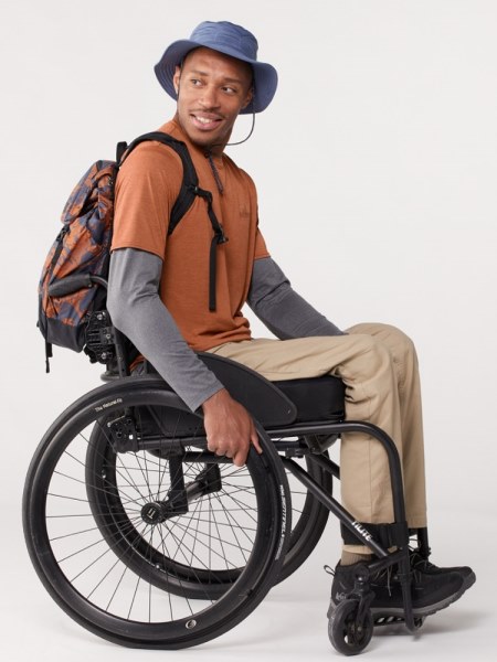 Patagonia Capilene Cool Daily Graphic T-shirt Hombres Marrón Rei Co-op