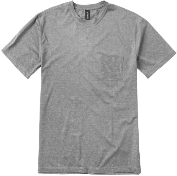 Vuori Tradewind Rendimiento Camiseta Hombres Rei Co-op Gris