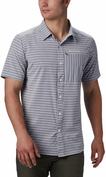 Rei Co-op Columbia Twisted Creek Ii Camisa Hombres Tallas Grandes Y Altas Azul Marino