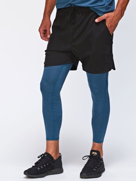 Rei Co-op Threads 4 Pensamiento Eco Tech Stretch 6 Pantalones Cortos Hombres Negro