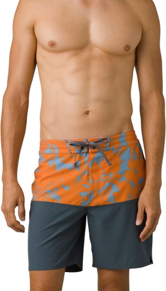 Rei Co-op Prana On The Rocks Board Shorts Hombres Faded Poppy