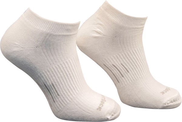 White Wrightsock Eco Run Calcetines De Cuarto Bajo Rei Co-op
