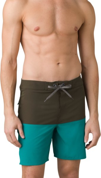 Prana On The Rocks Board Shorts Hombres Rei Co-op Verde