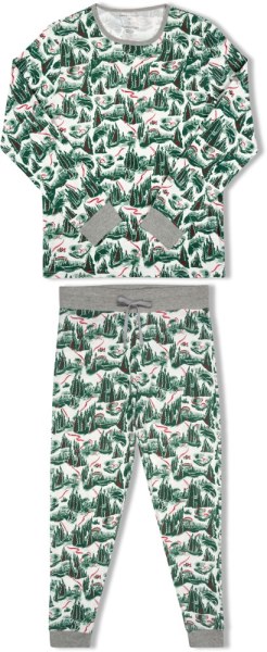 Rei Co-op Ecru Multi Hilos 4 Pensamiento Invierno Pendientes Conjunto De Pijama Hombres