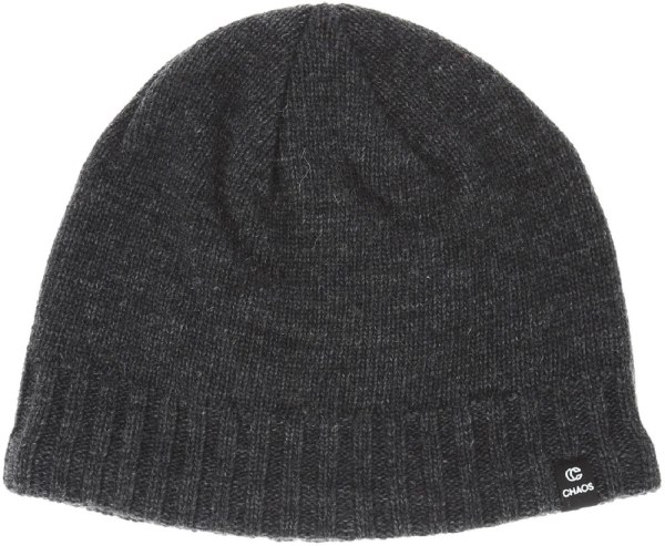 Gorro Negro Chaos Beau 80/20 De Lana Rei Co-op