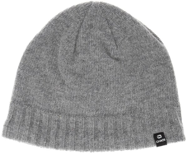 Gorro Gris Co-op De Lana Caos Beau 80/20 De Rei