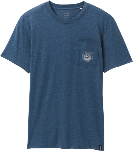 Camiseta Vaquera Con Estampado De Parche De Prana Para Hombre Rei Co-op