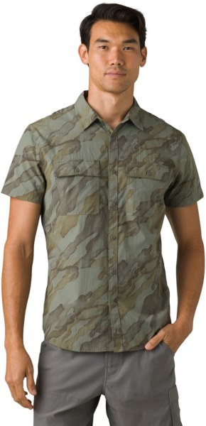 Acuarela Camo Rei Co-op Prana Sutherlin Camisa Hombres