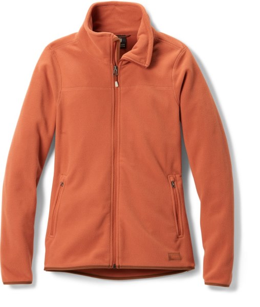 Chaqueta Polar Rompedora Co-op Marsala Rei Rust Marsala 2.0 Mujer