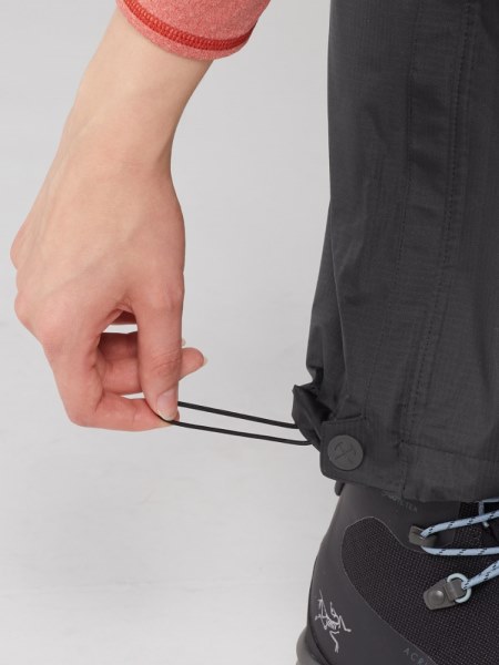 Negro Pantalones Impermeables Con Cremallera Completa Rei Co-op Rainier Mujer