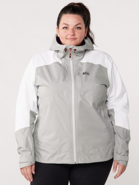 Gris Chaqueta Rei Co-op Xerodry Gtx Mujer Tallas Grandes