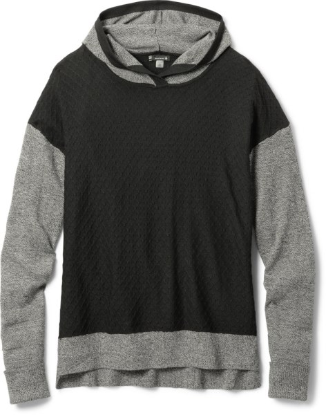 Smartwool Shadow Pine Sudadera Con Capucha Mujer Negro Rei Co-op