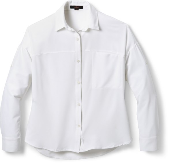 Rei Co-op Drifted Mojave Camiseta De Secado Rápido Mujer Blanco