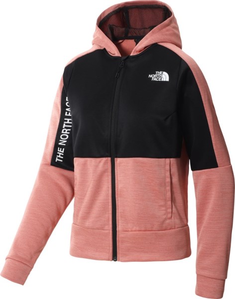 Sudadera Con Capucha Y Cremallera Completa Rose Sunrise Rei Co-op The North Face Mountain Mujer