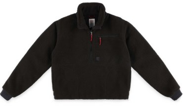 Topo Designs Jersey De Lana De Montaña Mujer Rei Co-op Negro