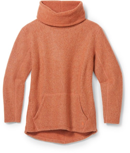 Smartwool Hudson Trail Polar Jersey Mujer Naranja Rei Co-op